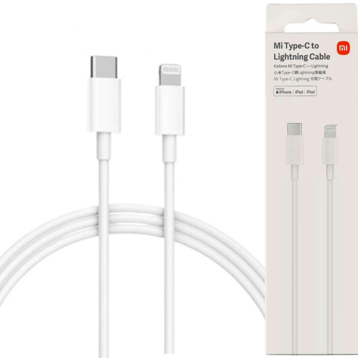 CABLE XIAOMI USB-C PARA APPLE SERIE IPHONE 14 13 12 IPAD MACBOOK AIRPODS PRO - 3
