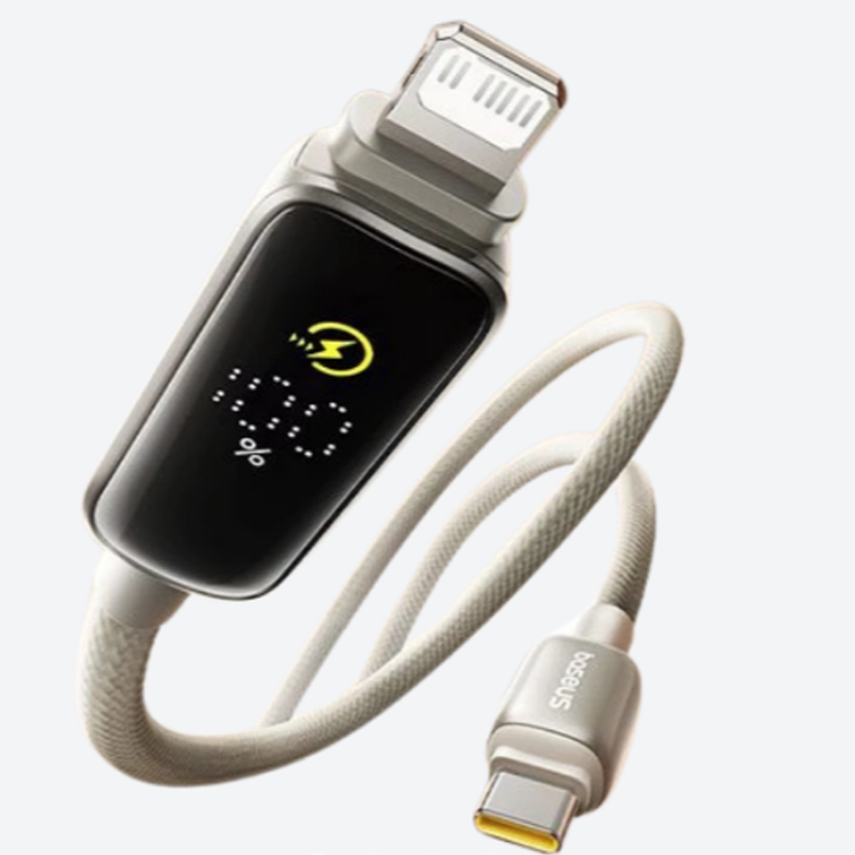 CABLE BASEUS VIPOW TIPO-C A LIGHTNING 20W 1M PD - PLATA - 1