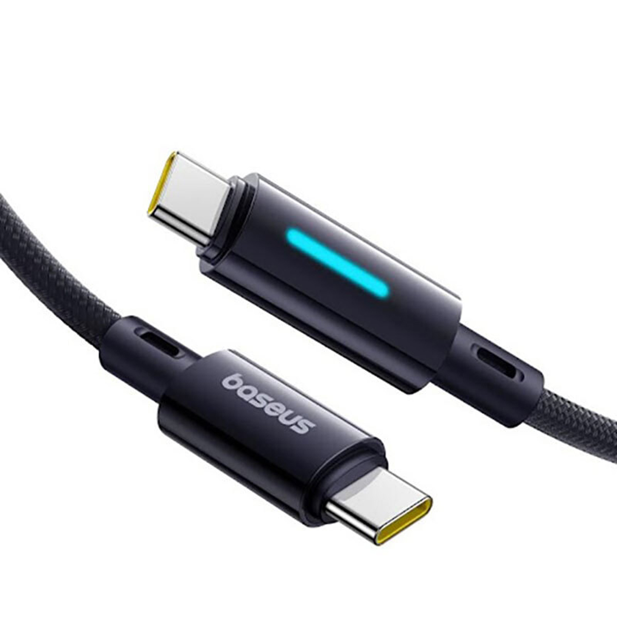 CABLE BASEUS LIT TIPO C A C 100W FAST CHARGING 2M NEGRO - 2