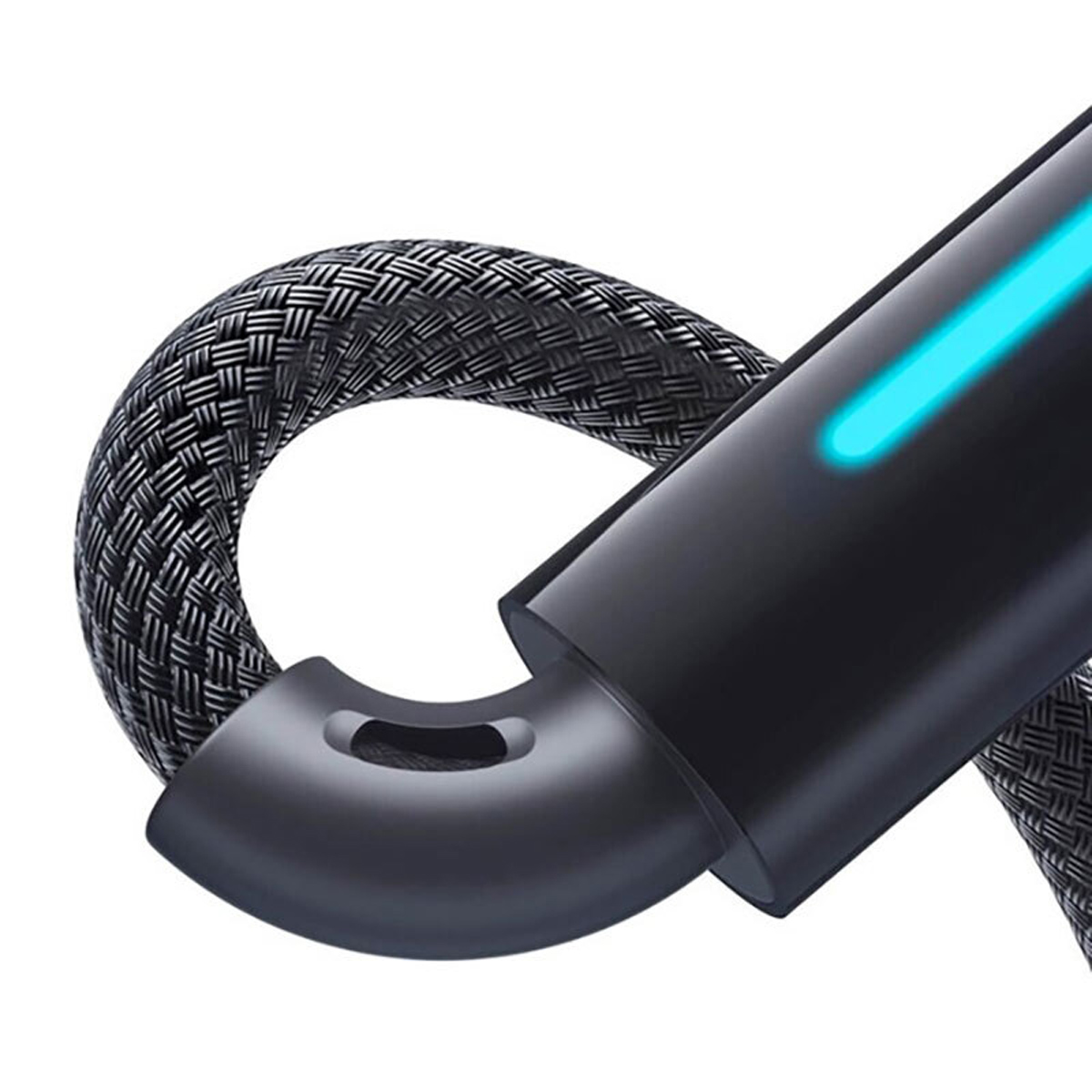 CABLE BASEUS LIT TIPO C A C 100W FAST CHARGING 2M NEGRO - 3