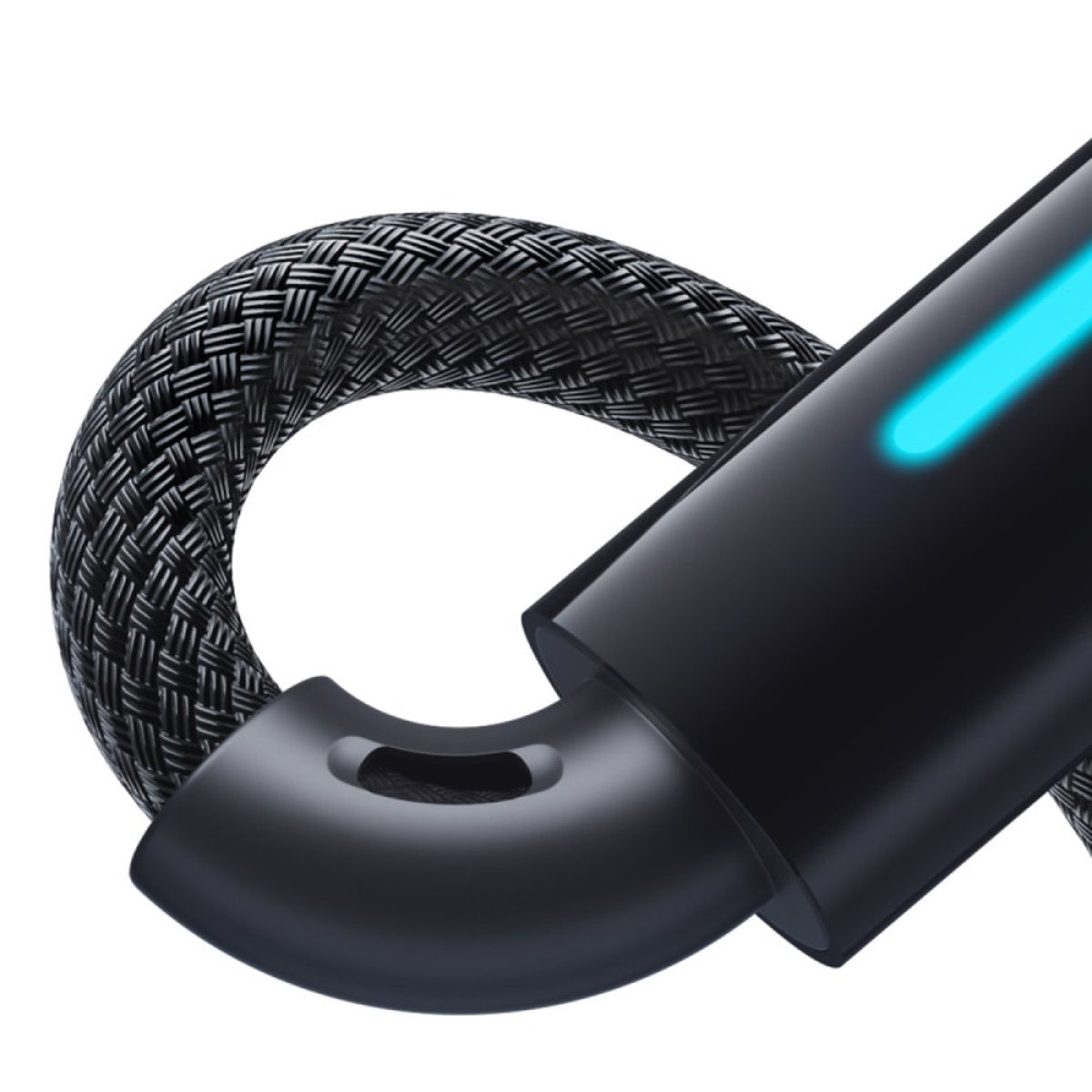 CABLE DE DATOS BASEUS LIT TIPO C A LIGHTNING 20W DE 2M NEGRO - 5