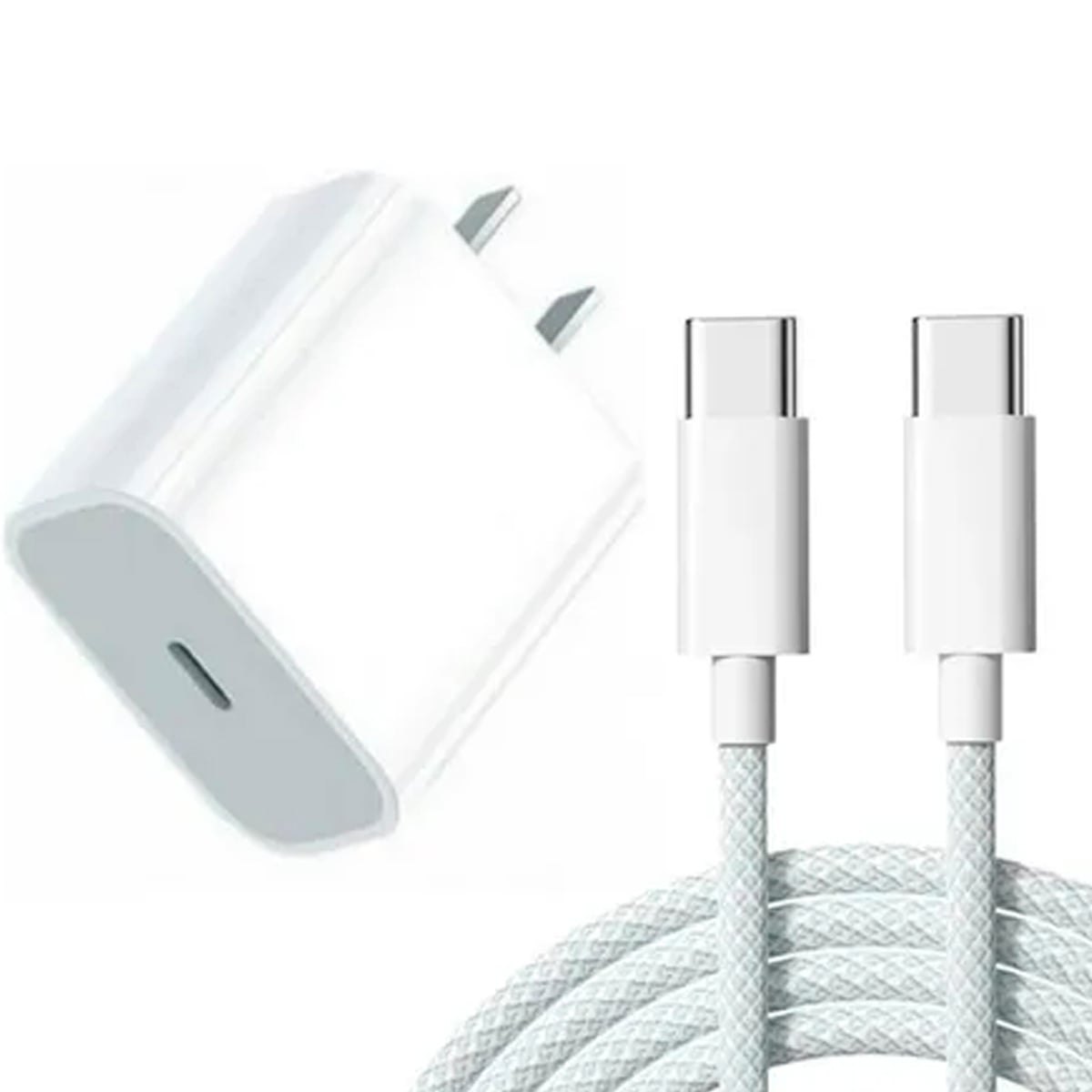 CARGADOR CARGA RÁPIDA COMPATIBLE CON IPHONE 16, PLUS 16 PRO MAX - 1