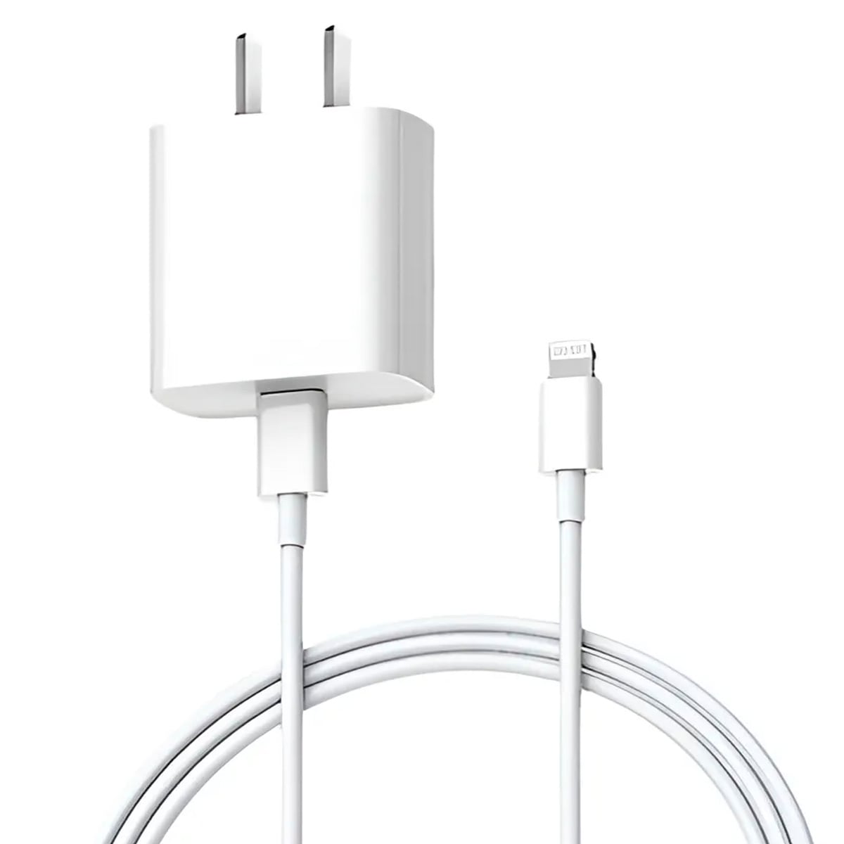 CARGADOR XIAOMI 20W CON CABLE TIPO C LIGHTNING PARA IPHONE 11, 12, 13 ,14 - 1