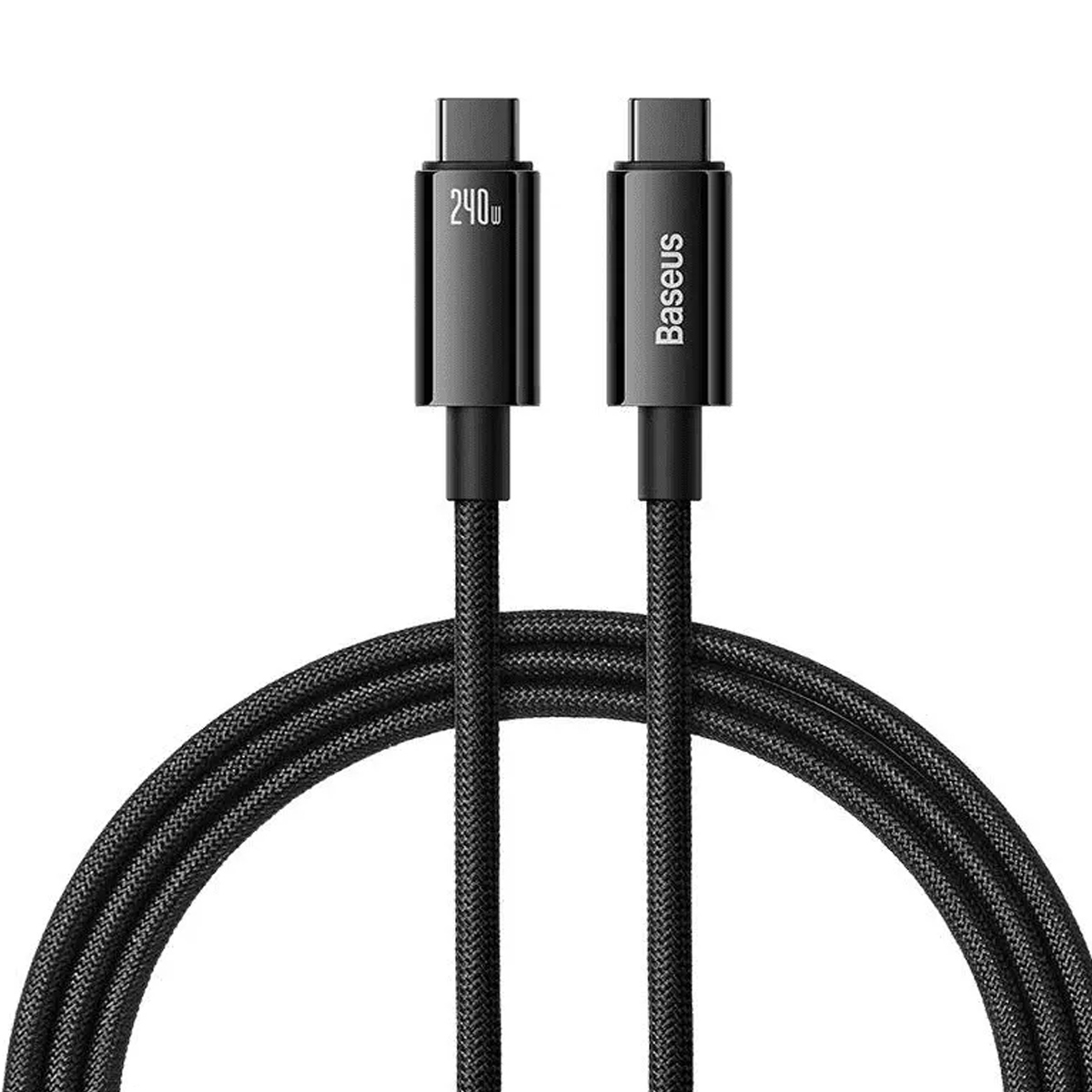 CABLE 240W 2M USB C A C DATOS 480MBPS BASEUS TUNGSTEN GOLD - 1