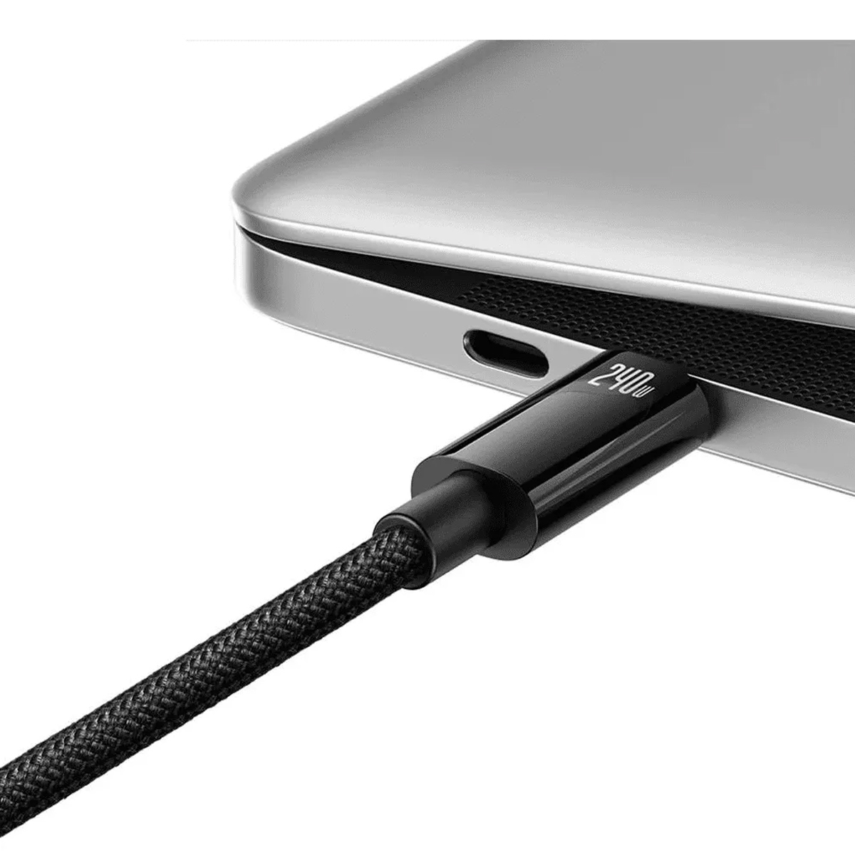 CABLE 240W 2M USB C A C DATOS 480MBPS BASEUS TUNGSTEN GOLD - 3