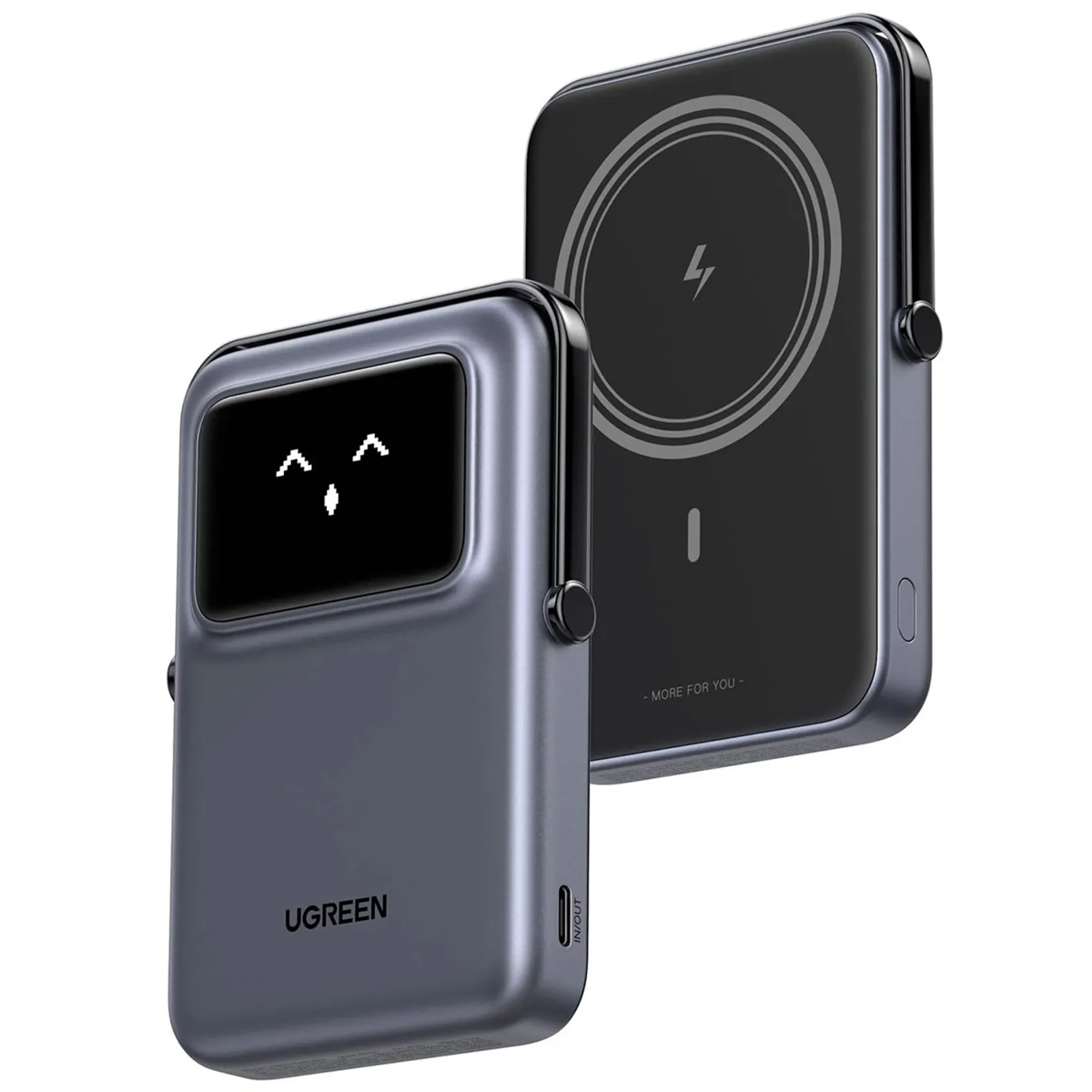 POWER BANK UGREEN UNO PB572 MAGSAFE 10000MAH 20W NEGRO - 1