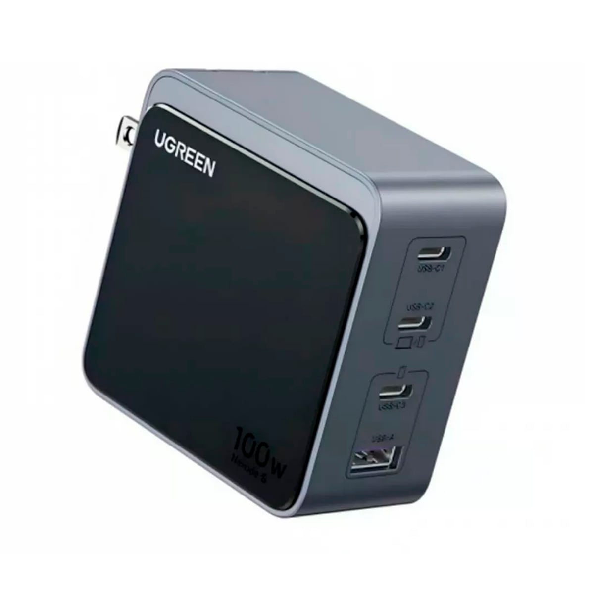 CARGADOR 100W NEXODE GAN 4 PUERTOS UGREEN 45224 NEGRO - 3