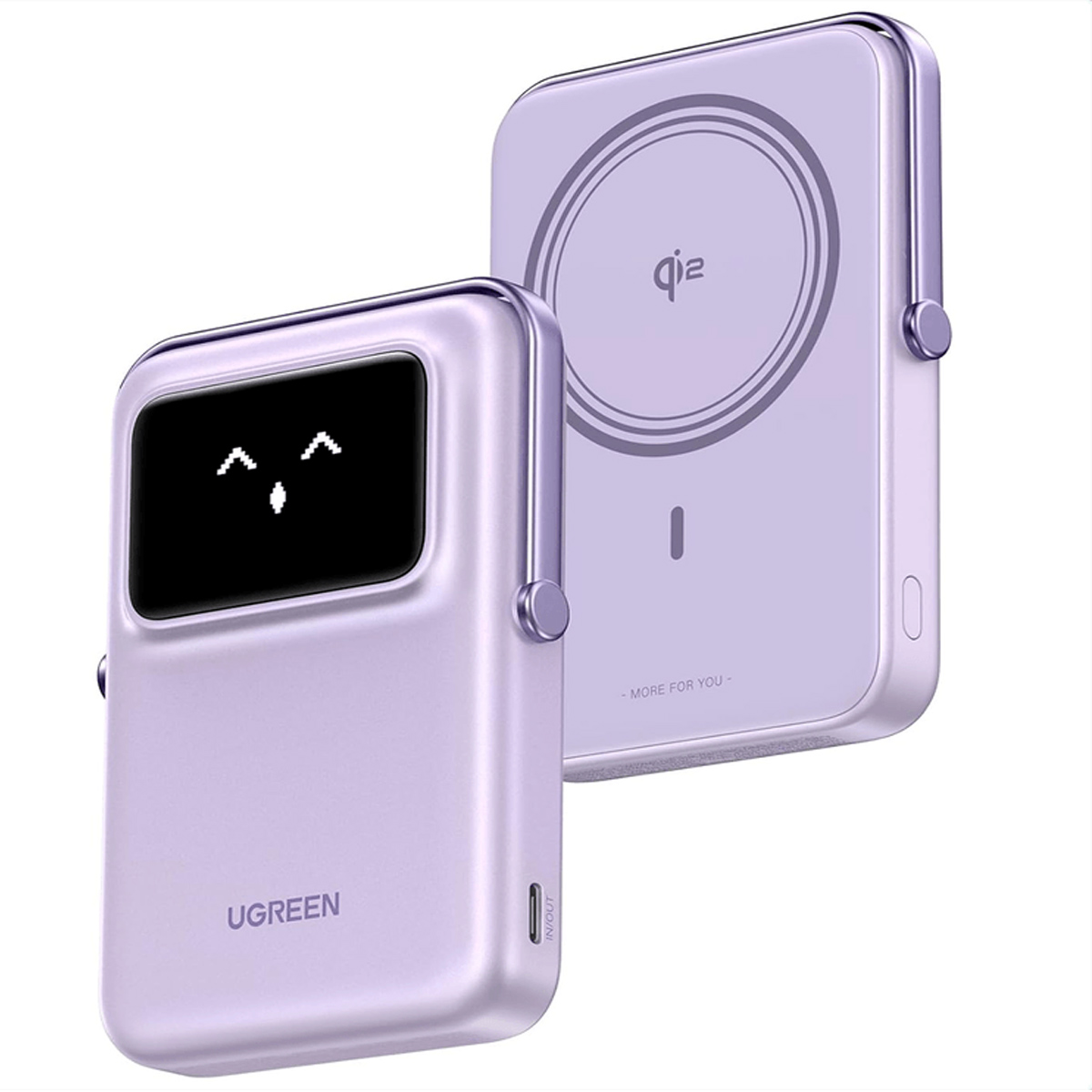 POWER BANK UGREEN PB572 CARGADOR PORTÁTIL USB-C 10000MAH LILA - 1