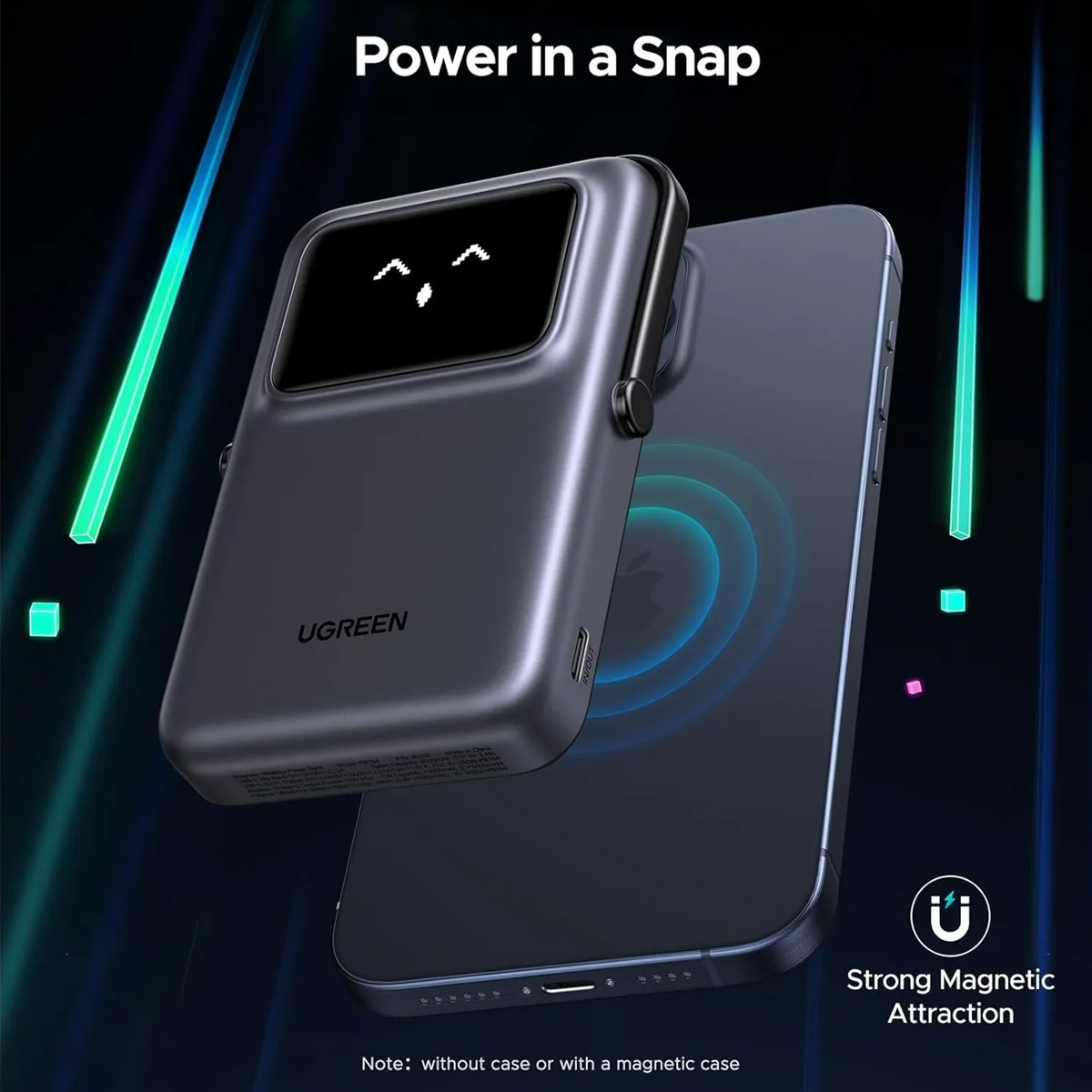 POWER BANK UGREEN PB572 CARGADOR PORTÁTIL USB-C 10000MAH NEGRO - 5