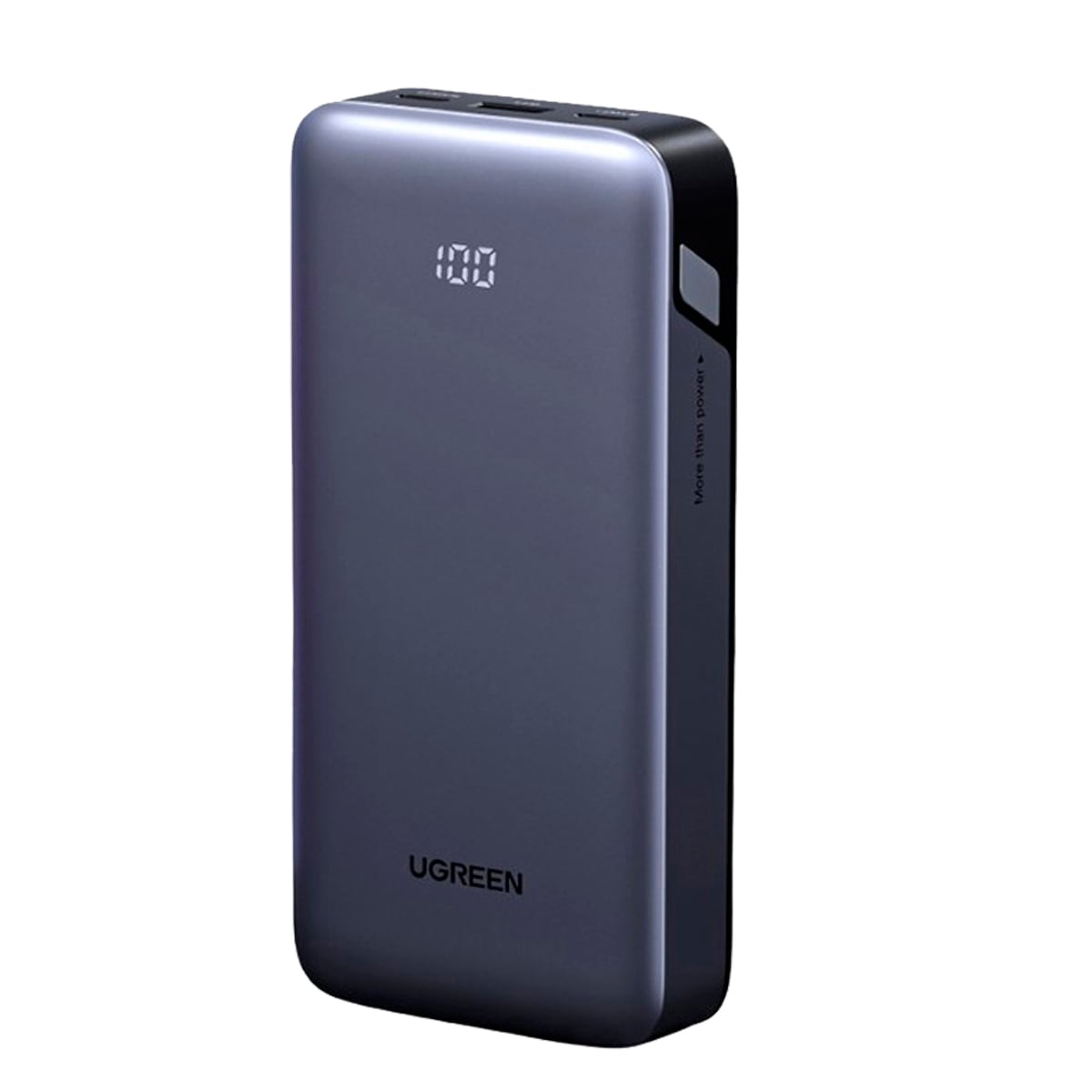 CARGADOR PORTÁTIL UGREEN 20000MAH 30W PD QC CON PANTALLA LCD - 55989B - 3