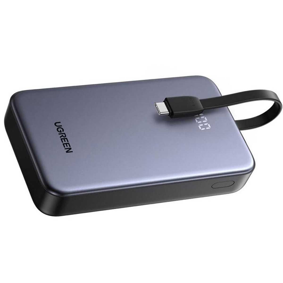 POWER BANK DE 20000 MAH CON CABLE INTEGRADO UGREEN PB505 - 1