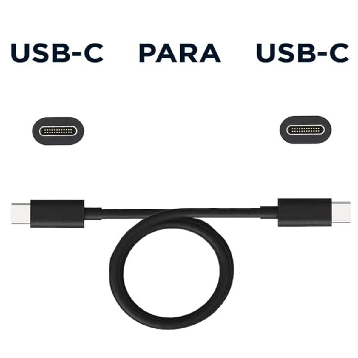 CABLE MOTOROLA TIPO-C A TIPO-C DE CARGA RÁPIDA 2 METROS - 2