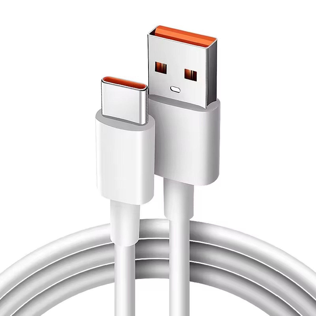CABLE DE CARGA 2M USB-A A TIPO C DE 25W LDNIO LS892 BLANCO - 2