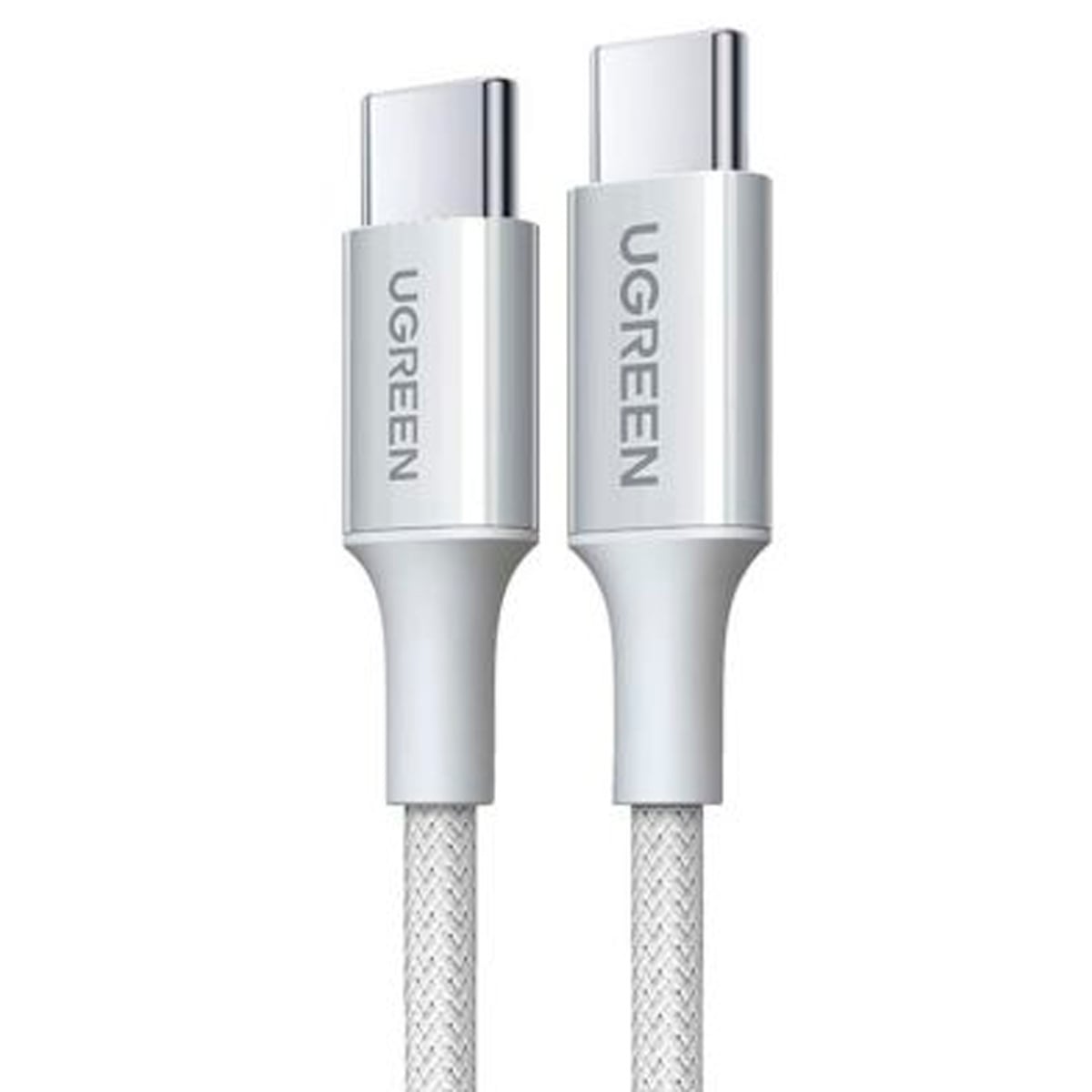 CABLE UGREEN USB-C A USB-C 1 METROS 60W L501 - BLANCO - 1