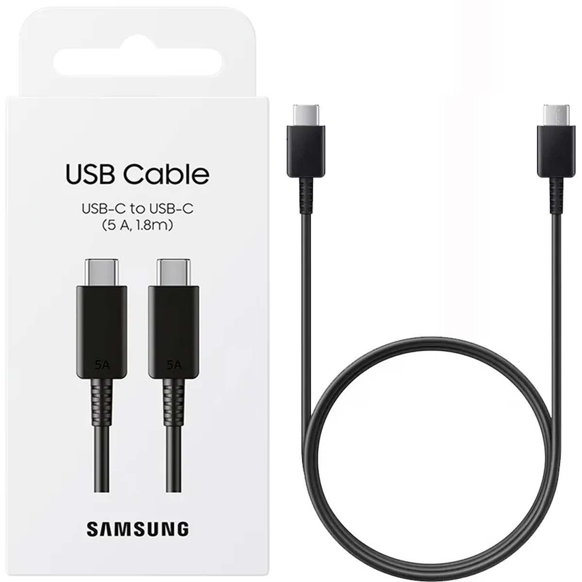 CABLE SAMSUNG USB-C A USB-C DE 1.8 METROS 5A 60W - 1