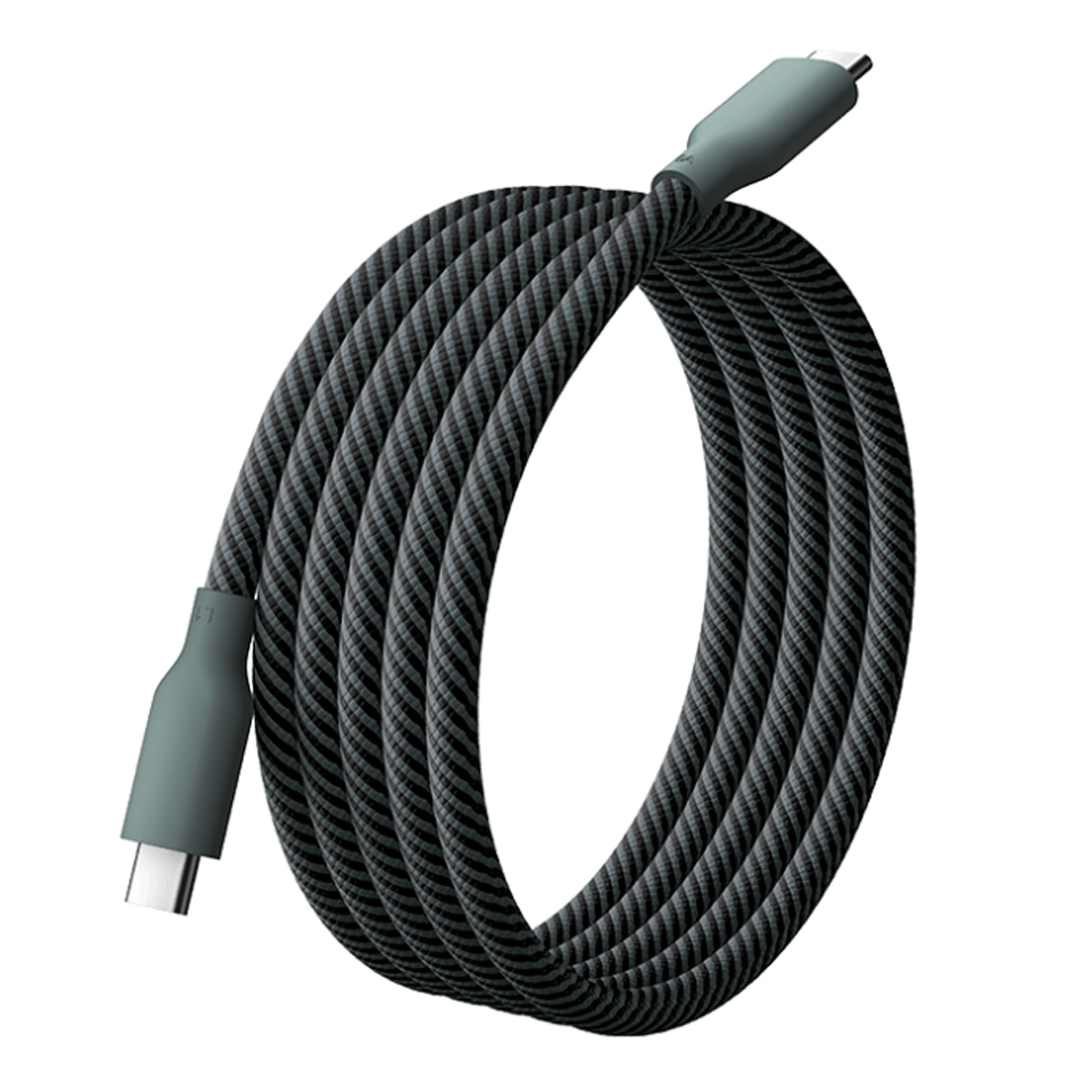 XIAOMI CABLE 6A BRAIDED MAGNETIC TIPO C TO C 1M VERDE - 1
