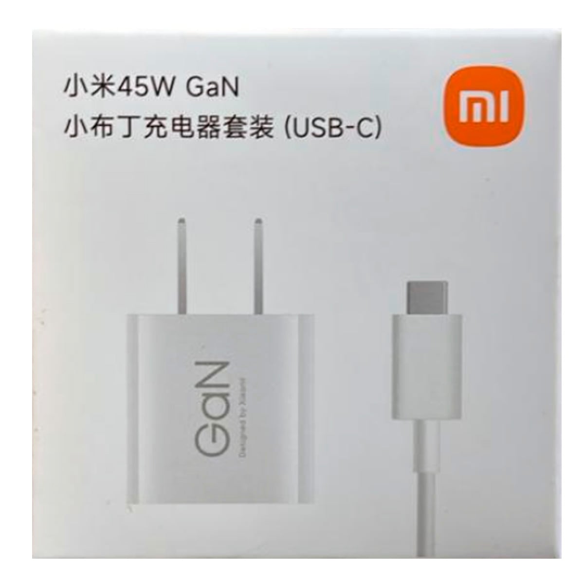 CARGADOR XIAOMI 45W GAN CABLE C A C PARA REDMI NOTE 14 PRO - 1