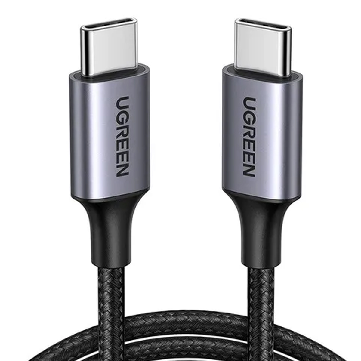 MINI CARGADOR 20W UGREEN X512 GAN + CABLE C A C 1M 60W US261 GRIS - 6