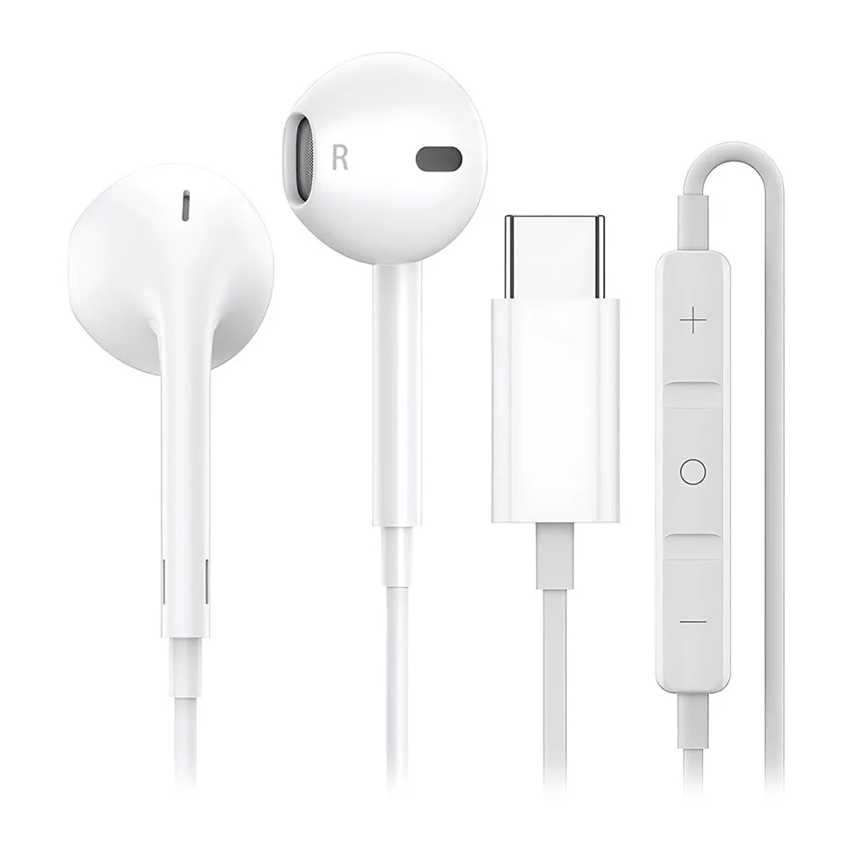 COMBO APPLE USB-C ADAPTADOR 40W DYNAMIC + CABLE 60W + EARPODS - 6