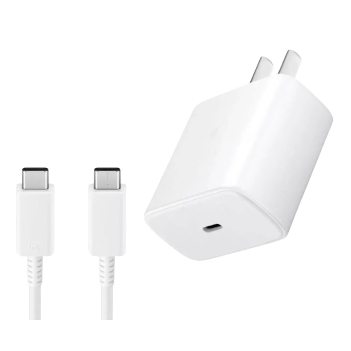 CARGADOR DE 25W COMPATIBLE CON A55/A56/A57 - BLANCO - 4