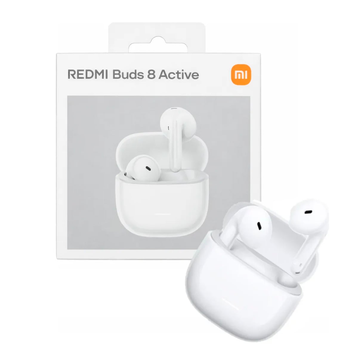 REDMI BUDS 8 ACTIVE BLANCO CON MICRÓFONO AI BATTERY 37HR - 3