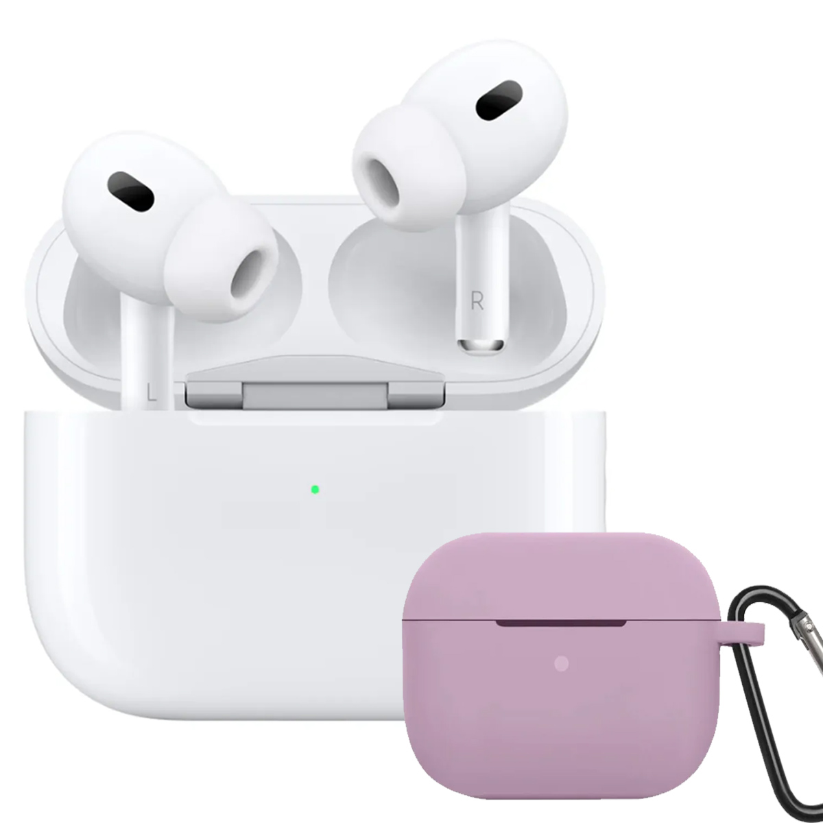 AUDÍFONOS BLUETOOTH PRO 2DA GENERACIÓN + CASE LILA - 1