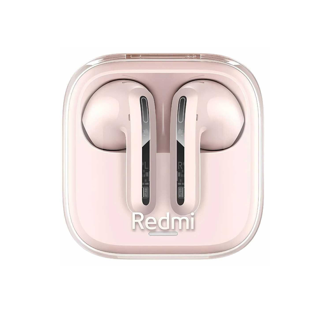 AUDIFONOS REDMI BUDS 6 ACTIVE ROSA + CASE PROTECTOR ROJO - 2