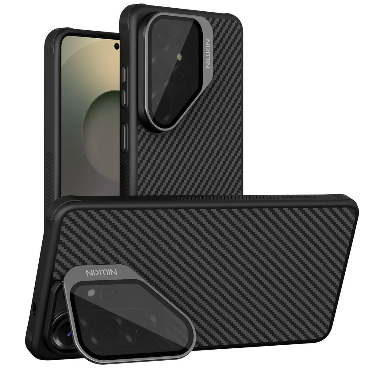 FUNDA NILLKIN SAMSUNG S26 ULTRA CARBOPROP CASE NEGRO - 1