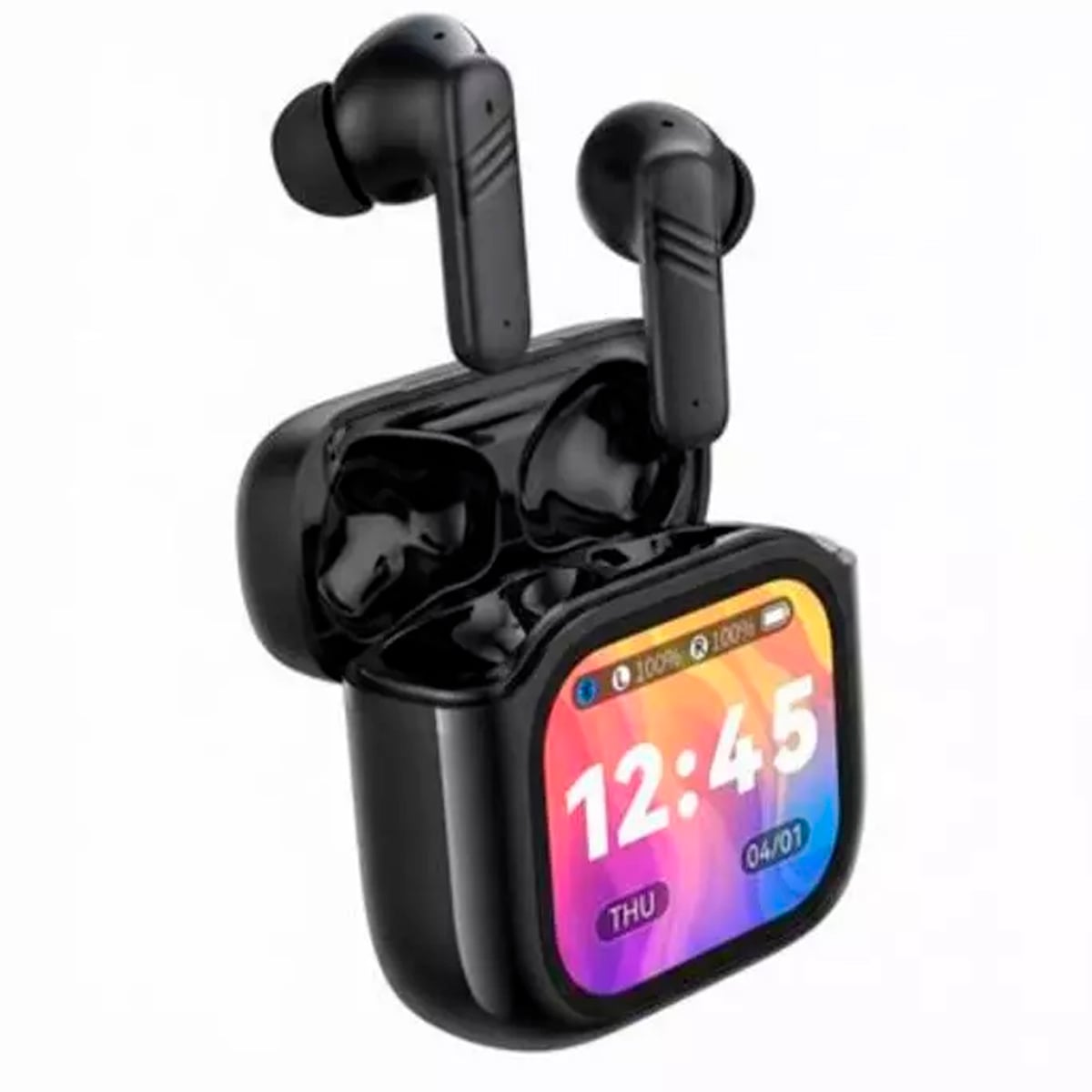AUDIFONOS BLUETOOTH TWS XO X50 CON DOBLE MICRÓFONO NEGRO - 2