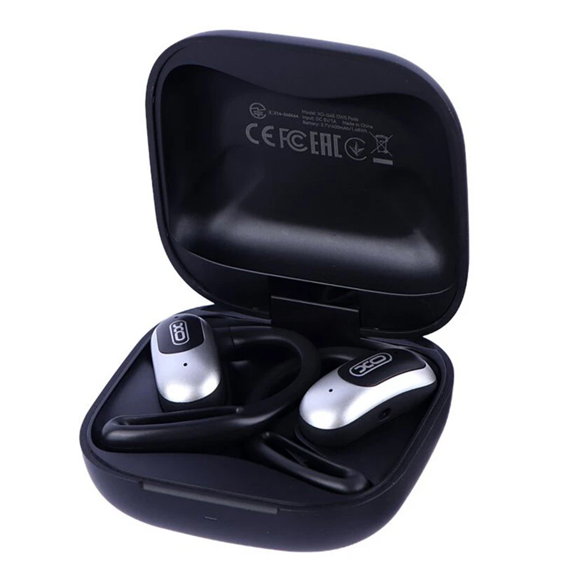 AUDÍFONOS DEPORTIVOS BLUETOOTH XO-G45 OWS CONDUCCIÓN ABIERTA NEGRO - 4