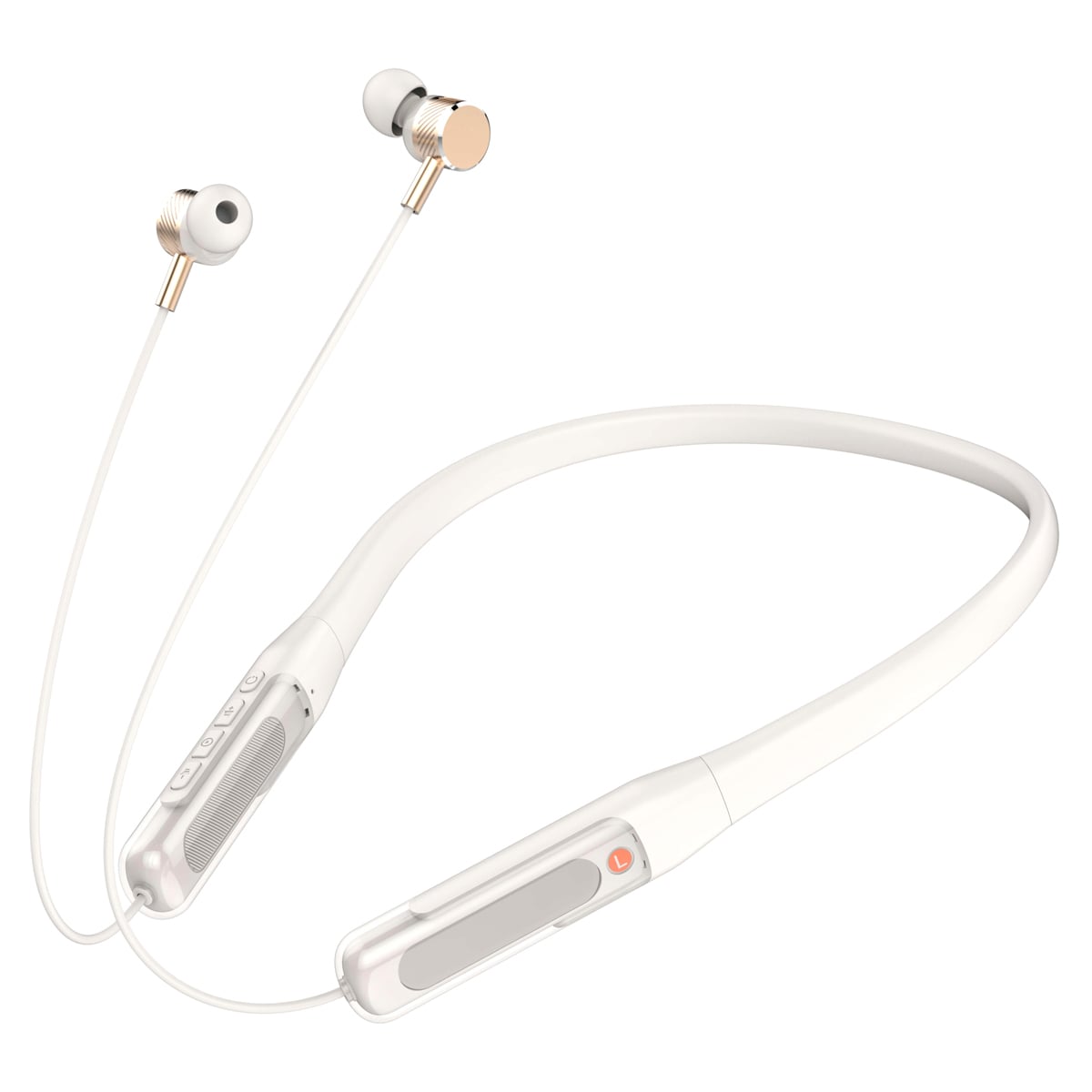 AUDIFONOS BLUETOOTH INALÁMBRICOS DEPORTIVOS LDNIO N02 - BLANCO - 2