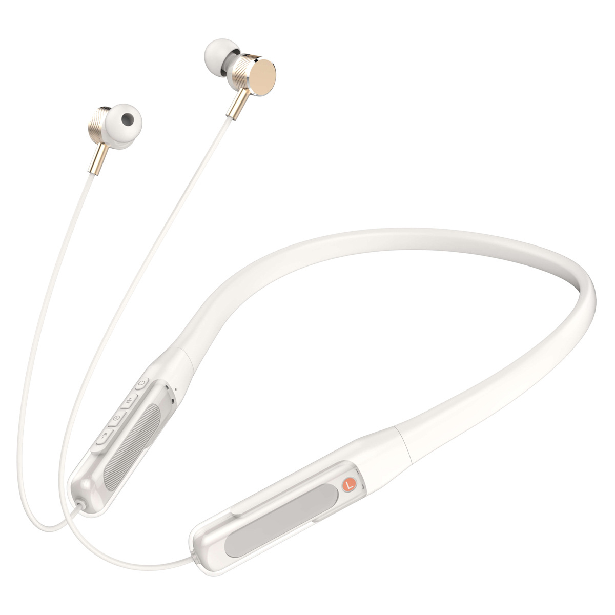 AUDÍFONOS DEPORTIVOS LDNIO N03 BLUETOOTH BATERÍA HASTA 40H - BLANCO - 2