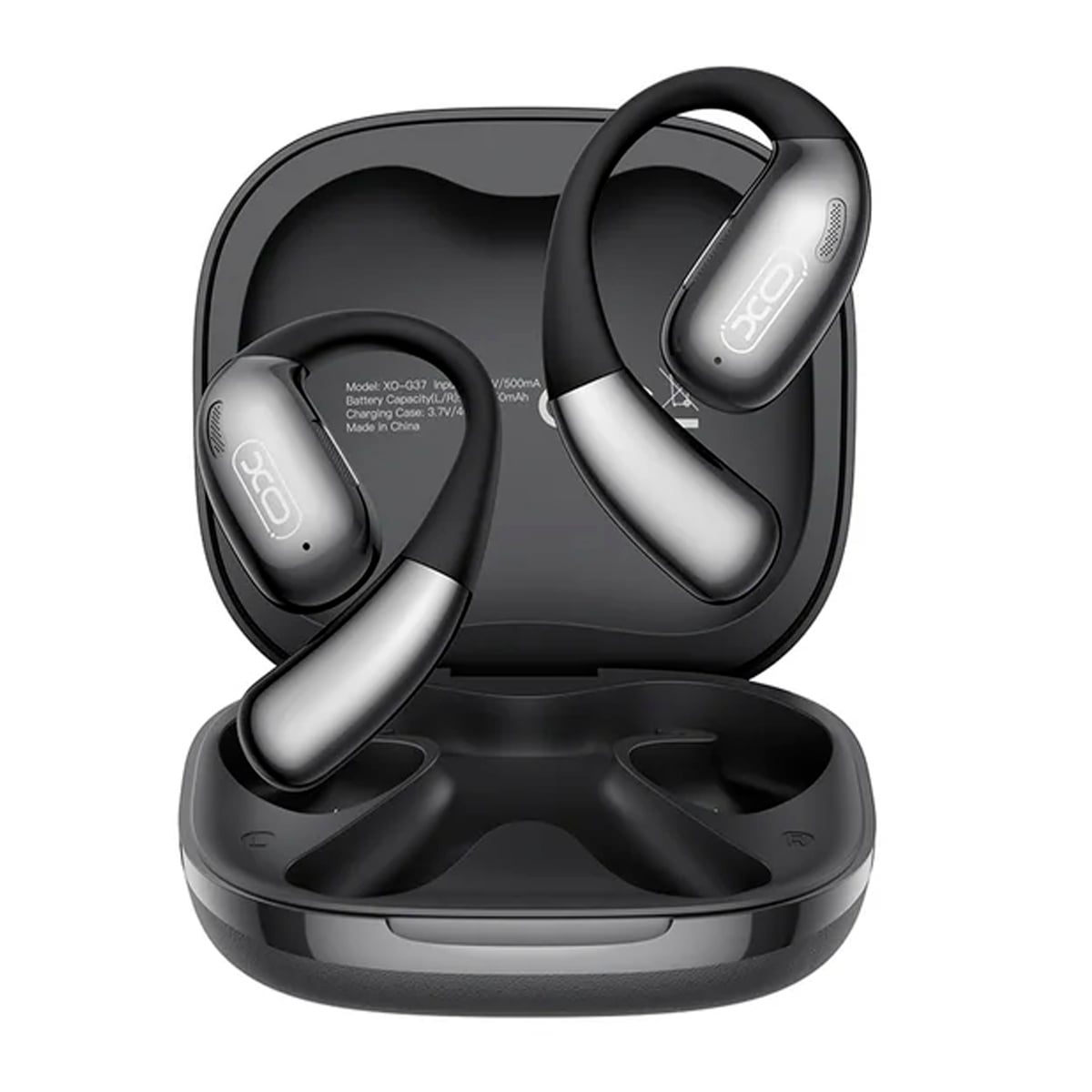 AUDÍFONOS BLUETOOTH XO G37 CON TRADUCCIÓN SIMULTÁNEA 37H - NEGRO - 1