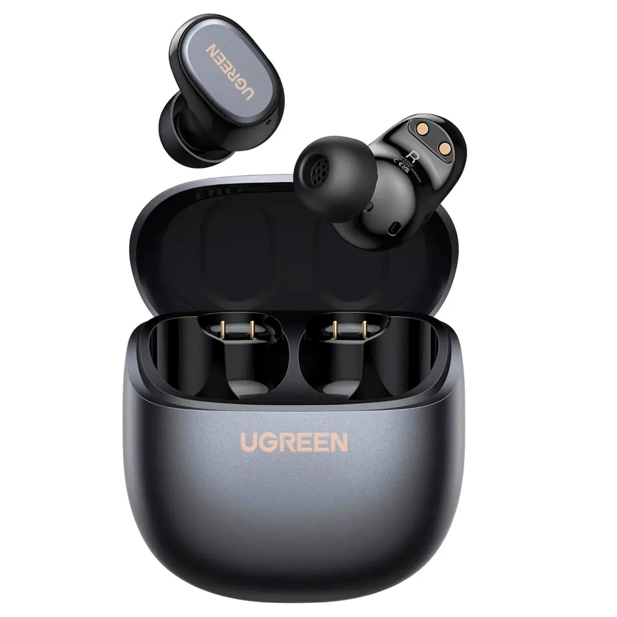AUDIFONOS INALÁMBRICOS UGREEN DOTS 35HRS MAX GRIS - 2