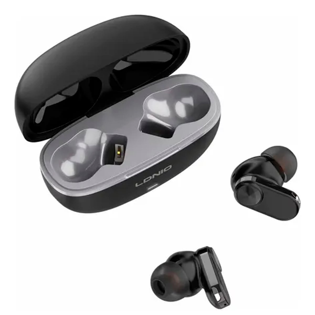 AUDÍFONOS TRUE WIRELESS LDNIO T13 BLUETOOTH ESTÉREO - NEGRO - 3