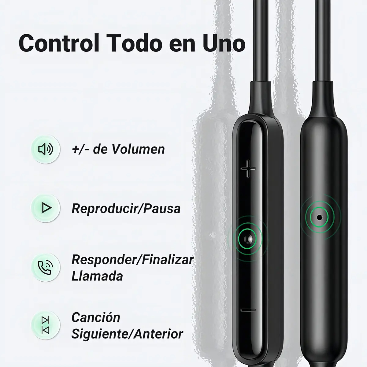 AUDIFONOS INTRAUDITIVOS UGREEN TIPO C CON AISLAMIENTO DE SONIDO - 5