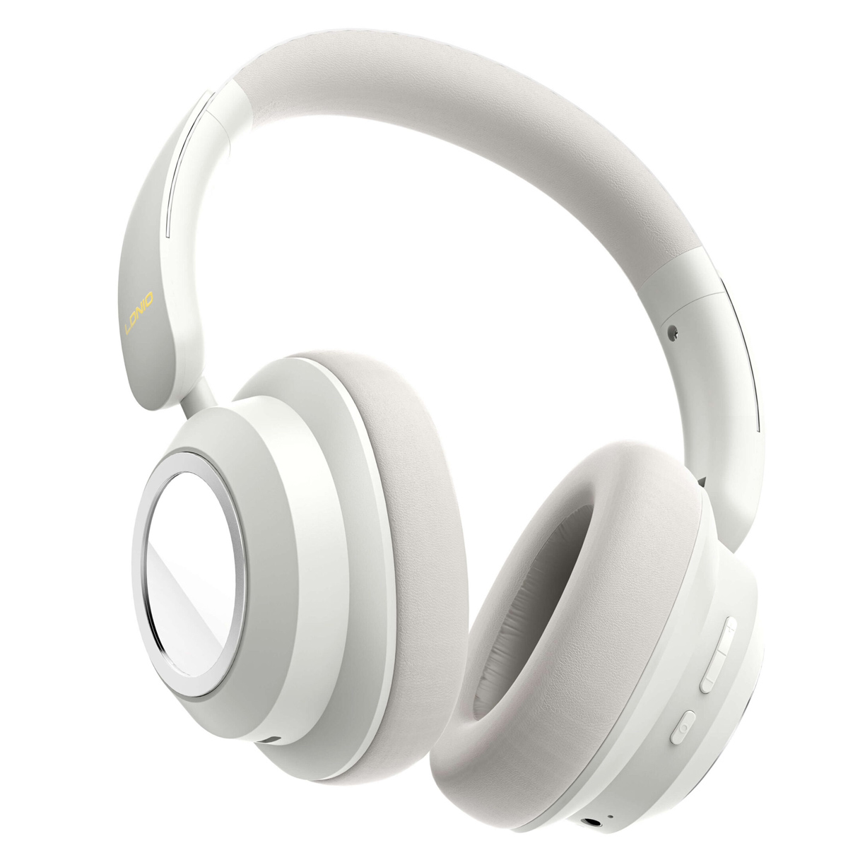 AUDIFONOS INALAMBRICOS LDNIO H01 CON CANCELACION DE RUIDO - BLANCO - 1