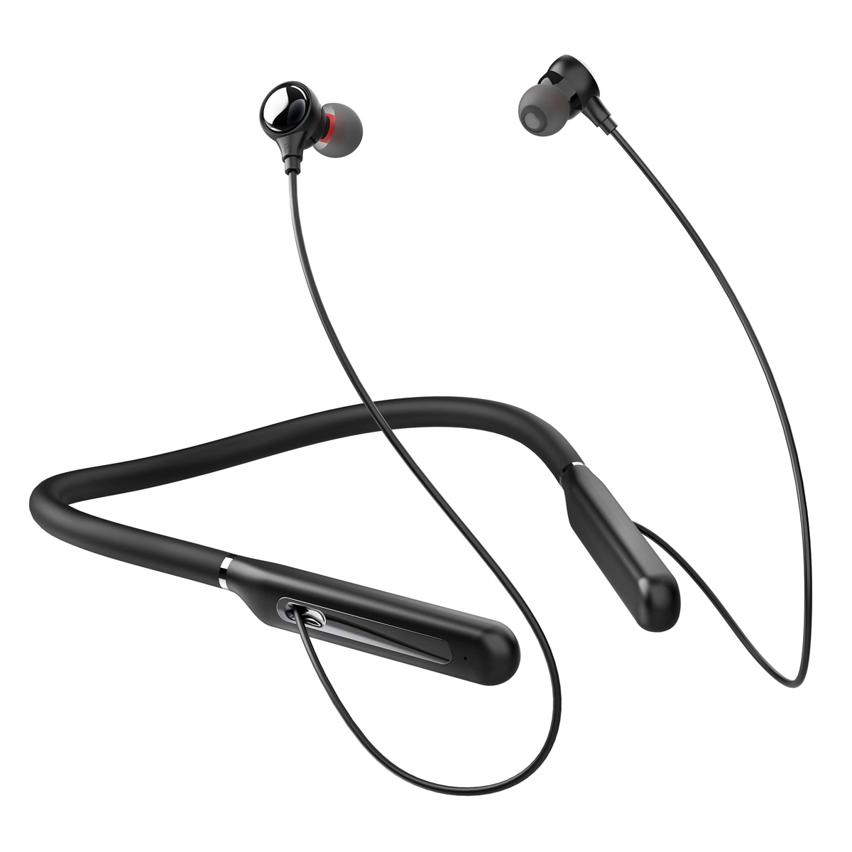 AUDIFONOS BLUETOOTH INALÁMBRICOS DEPORTIVOS LDNIO N02 - NEGRO - 1