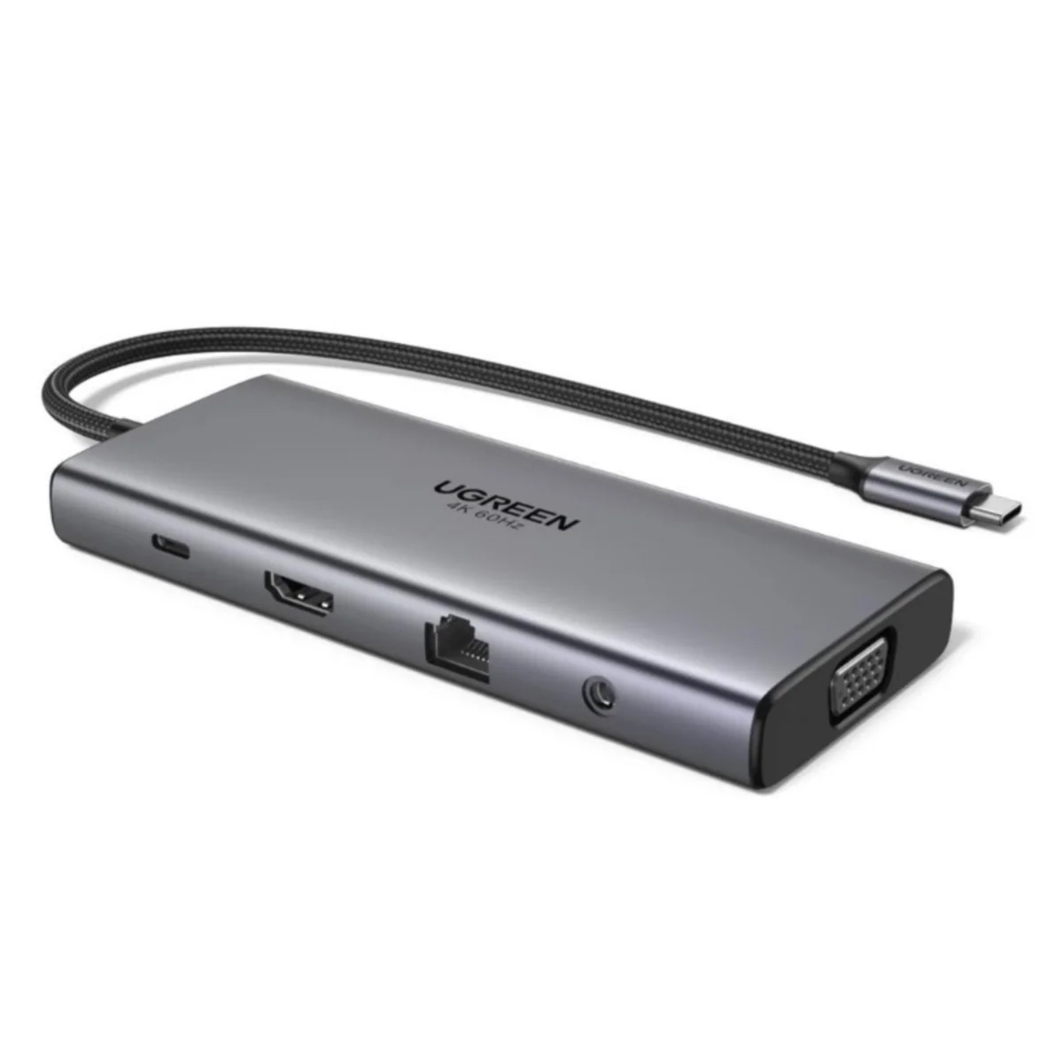 UGREEN REVODOK ADAPTADOR HUB USB-C 11 EN 1 CM639 / 45520 HDMI VGA PD 100W - 5