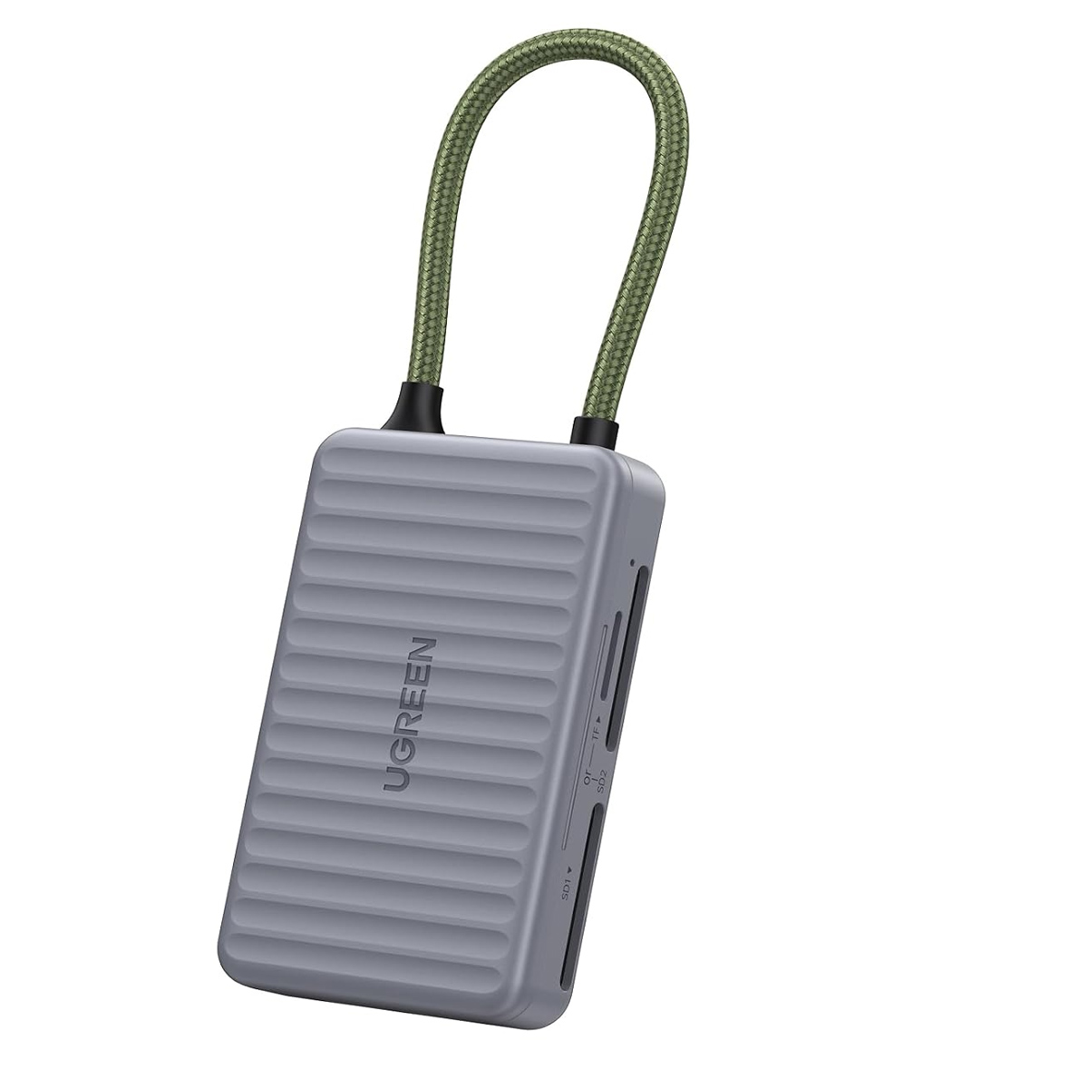 LECTOR TARJETAS SD MICRO SD UGREEN USB-C OTG ESTUCHE PORTÁTIL CM868 - 3
