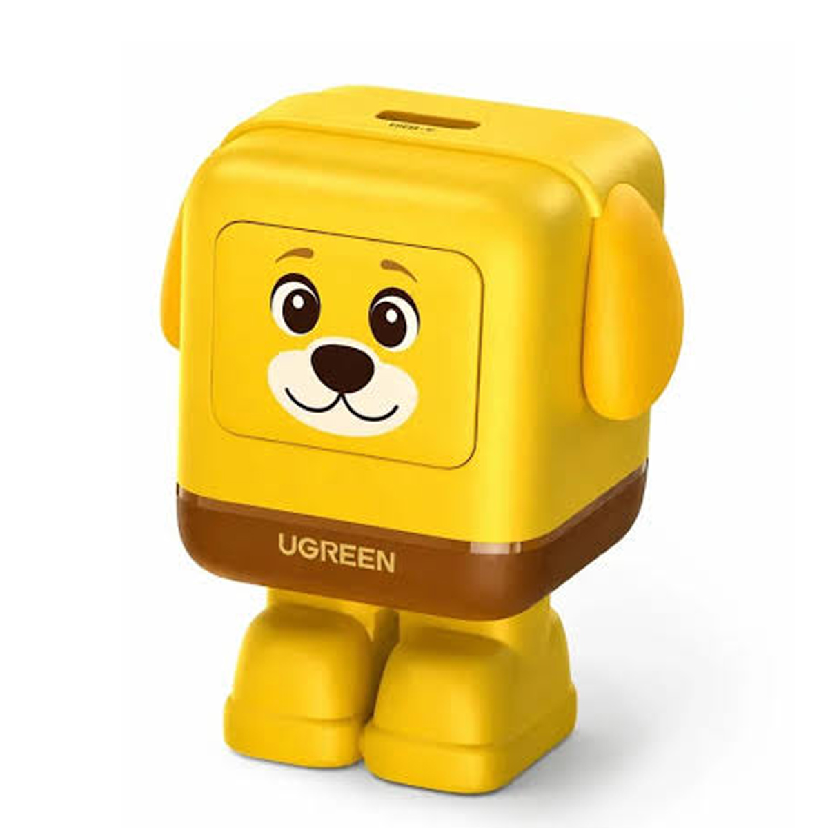 CARGADOR RÁPIDO USB-C GAN DE 30W ROBOT UGREEN UNO X608 - AMARILLO - 3