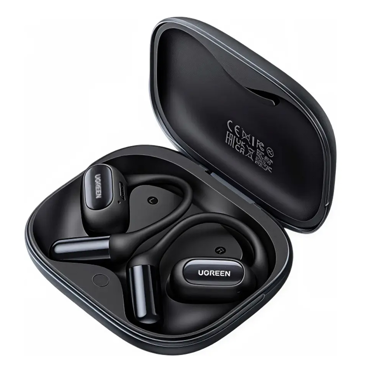AUDIFONOS DEPORTIVOS UGREEN FITBUDS WS213 GANCHO OPEN EAR NEGRO - 5