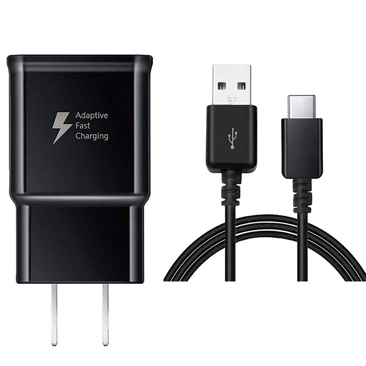 CARGADOR SAMSUNG CARGA RÁPIDA PARA S8 S9 S10 NOTE 10, 10 PRO NEGRO - 2