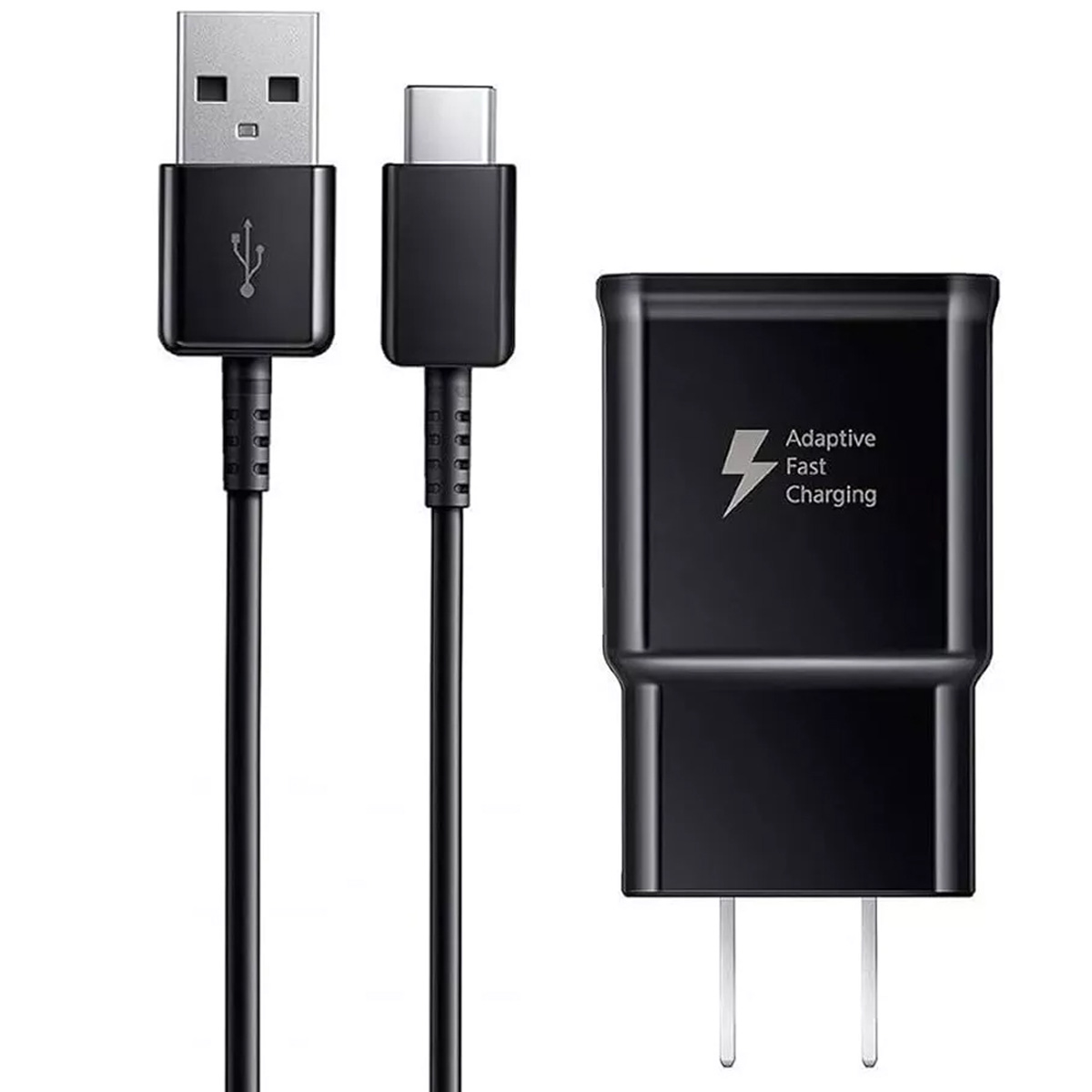 CARGADOR SAMSUNG CARGA RÁPIDA PARA S8 S9 S10 NOTE 10, 10 PRO NEGRO - 3