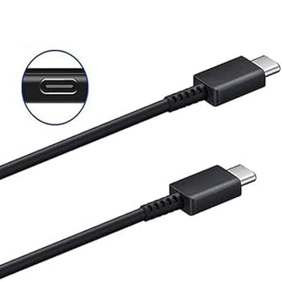 CABLE USB-C A USB-C SAMSUNG 5A 1.8M PARA Z FOLD 8 ULTRA - NEGRO - 2