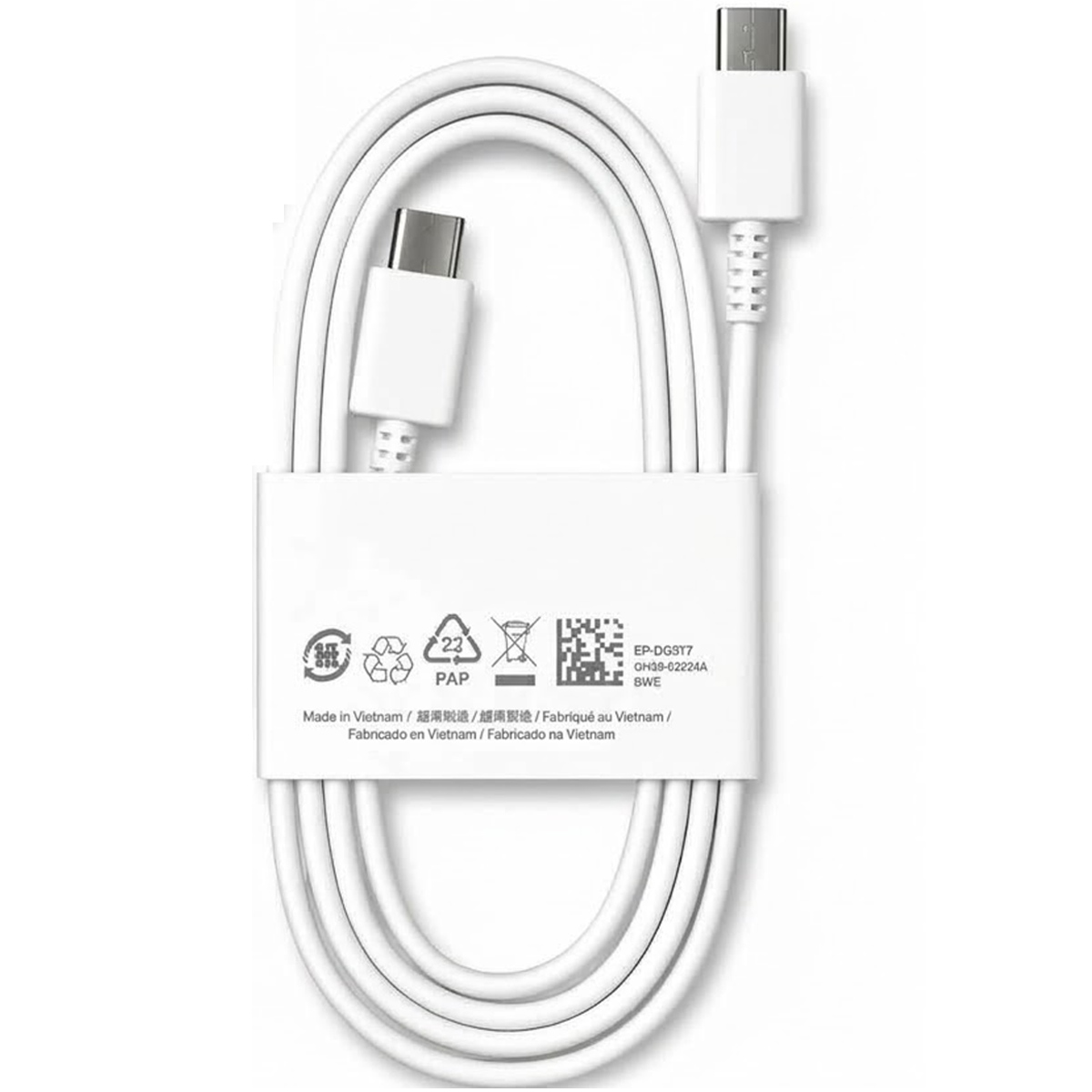 CABLE SAMSUNG EP-DN980 TIPO C A C PARA A57, A17, A36, ETC - BLANCO - 1