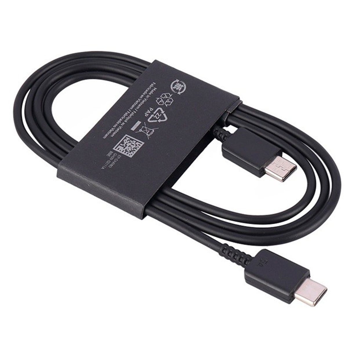 CABLE SAMSUNG CARGA RÁPIDO 1M TIPO C A C NEGRO - 4