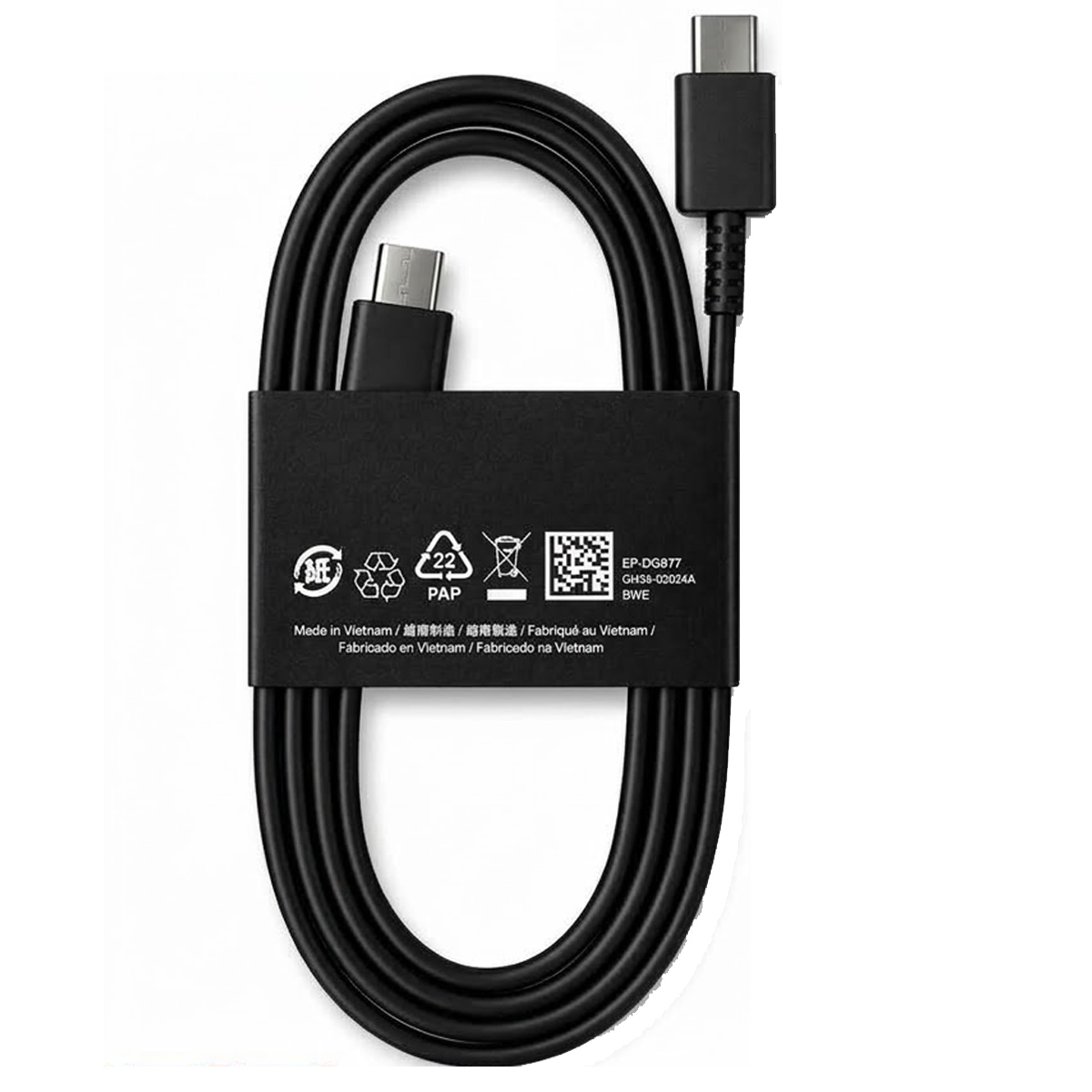 CABLE SAMSUNG EP-DN980 TIPO C A C S26 ULTRA S25 - NEGRO - 1