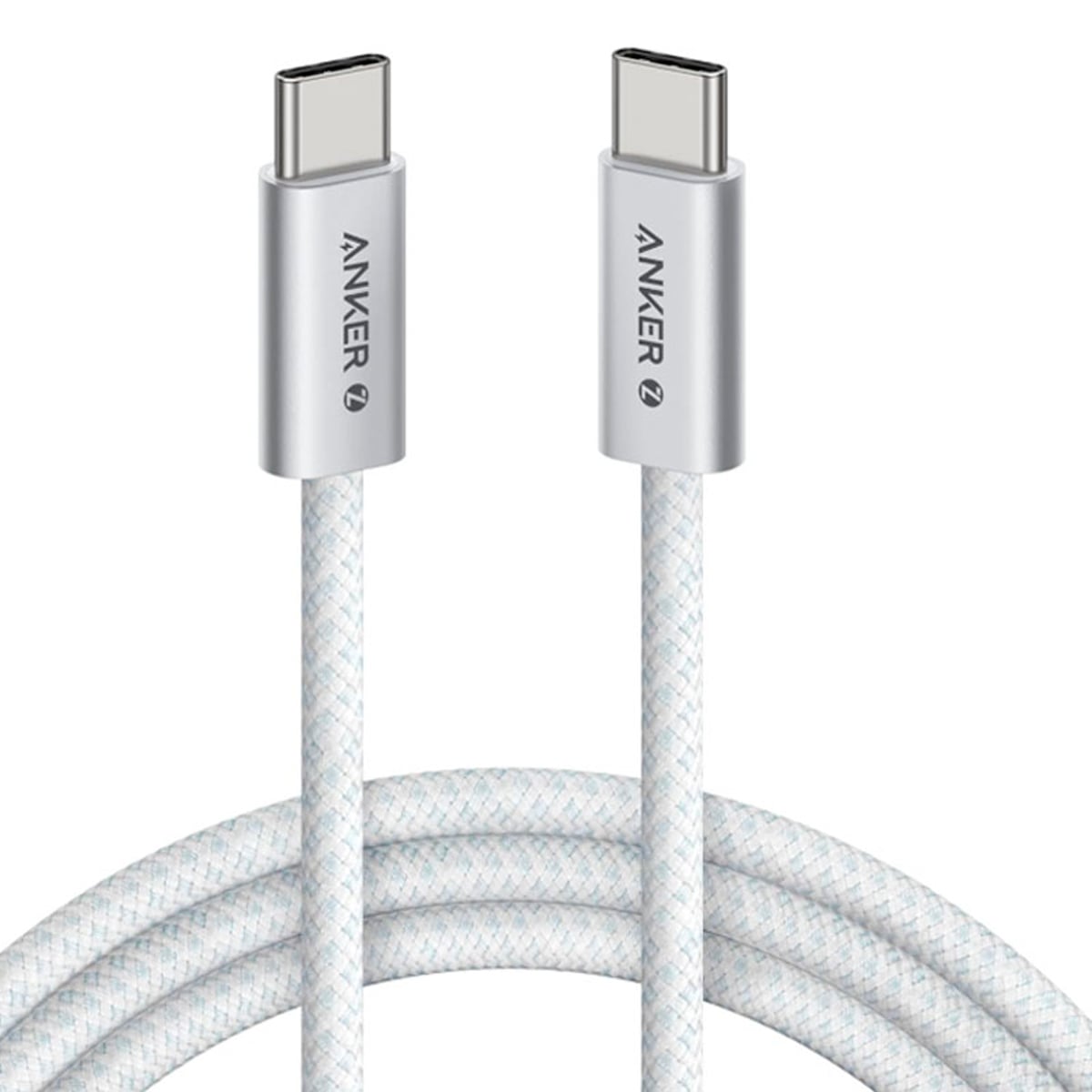 CABLE DE CARGA ANKER ZOLO USB-C A C DE 240W 1.8M CABLE BARIDED - BLANCO - 2