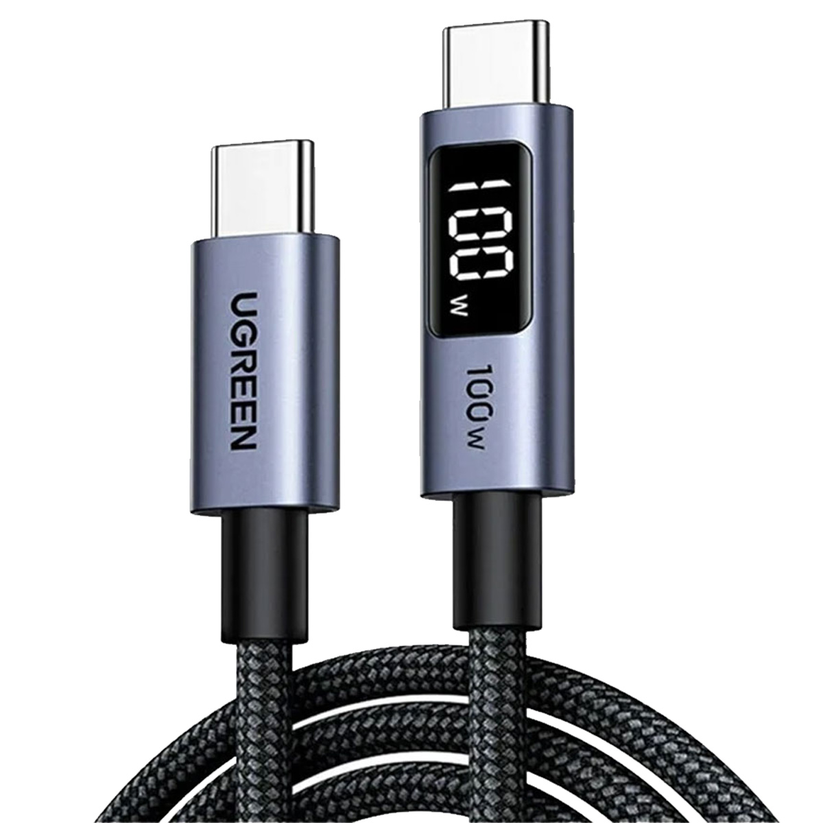 CABLE UGREEN L529 65862 USB-C A USB-C PD CARGA RÁPIDA 1M - 1